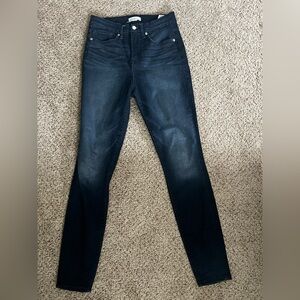 NWOT Good American “GOOD LEGS” Dark Blue High-Rise Skinny Jeans